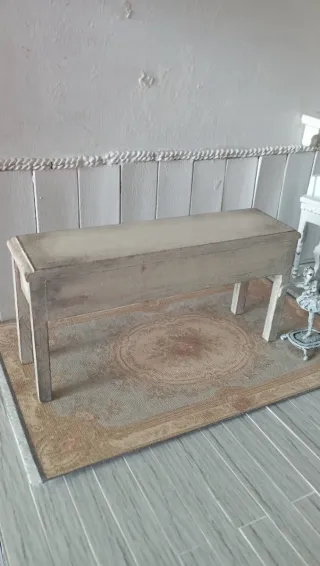 Console Miniatura Shabby Chic decorata