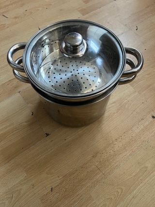 Olla de vapor de acero inoxidable