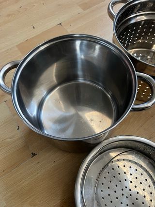 Olla de vapor de acero inoxidable
