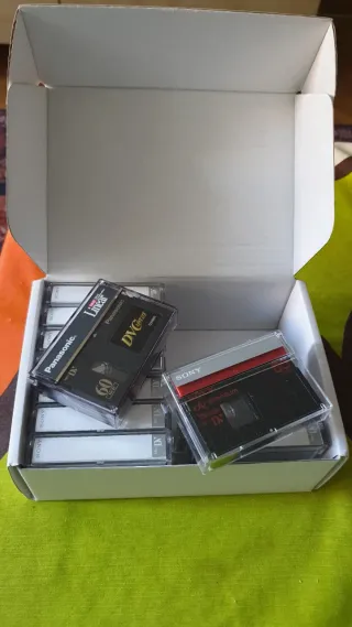 VHS, Beta, Video8, Hi8, Dig8, MiniDV a Digital