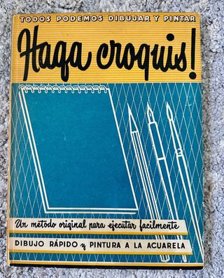 Lote 3 Libros de Arte y Dibujo antiguos