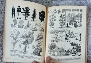 Lote 3 Libros de Arte y Dibujo antiguos