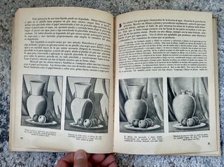Lote 3 Libros de Arte y Dibujo antiguos