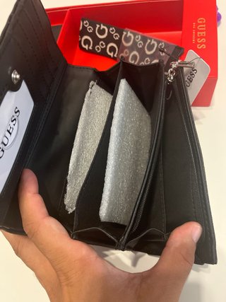 Cartera y tarjetero Guess negros sin estrenar