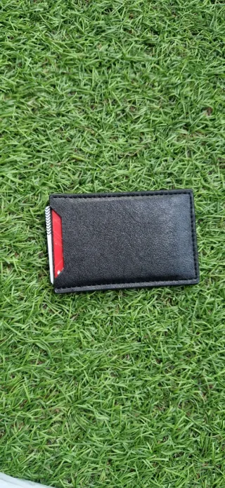 Tarjetero Spiderman Negro y Rojo