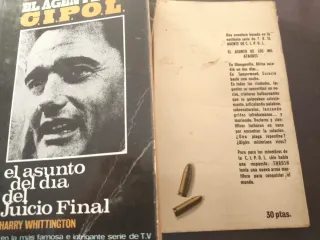 Lote 5 Libros Retro El Agente de C.I.P.O.L. (1968)