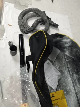 Lijadora Stanley con bolsa y discos