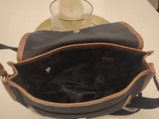 Bolso Purificación García tela negro