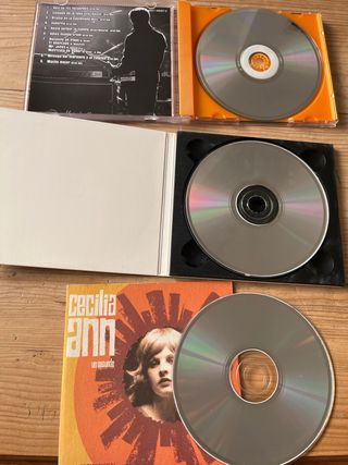 Lote 3 CDs: Ariel Rot, Le Mans, Cecilia Ann