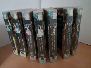Lote 15 Películas VHS Historia del Arte