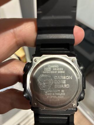 Homenaje Reloj Casio G-Shock Negro