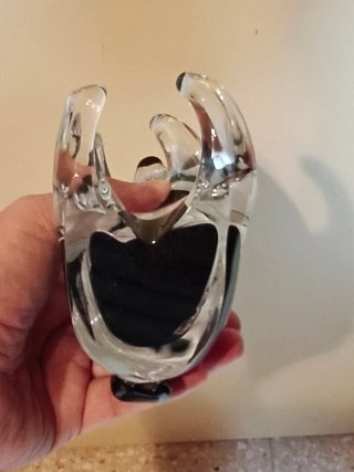 Escultura Cristal Oso Panda Vintage FM Marcolin