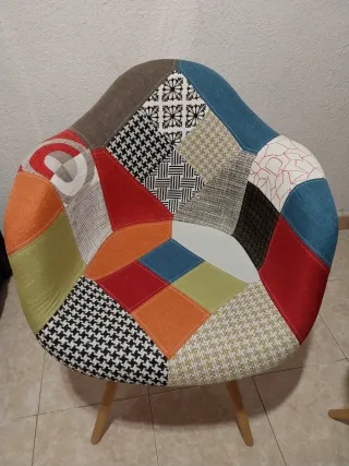 Sillón Patchwork Diseño Moderno