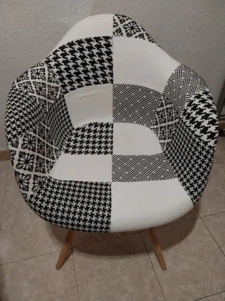 Sillón Patchwork Diseño Moderno