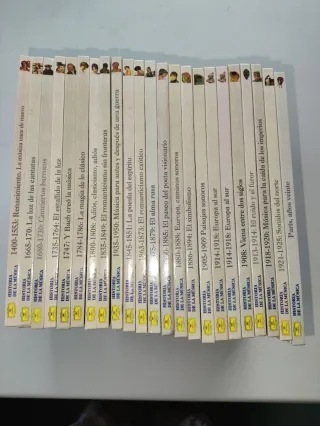 Colección Libros CD Historia de la Música