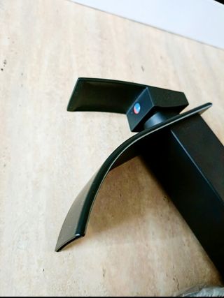 Grifo monomando alto negro nuevo baño pica