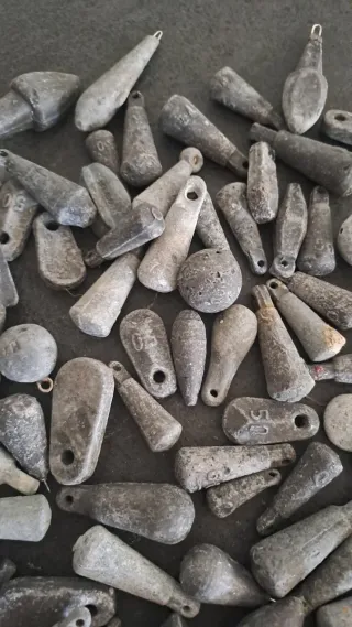 Piombi da pesca misti 5 kg