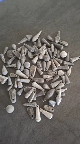 Piombi da pesca misti 5 kg