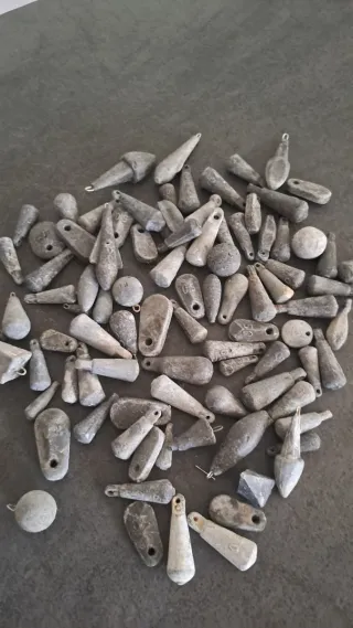 Piombi da pesca misti 5 kg