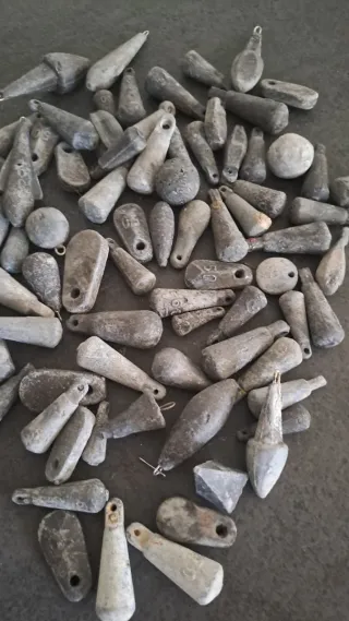 Piombi da pesca misti 5 kg