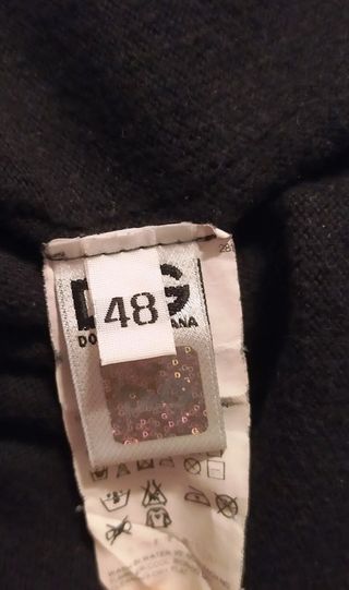 Maglione Dolce & Gabbana nero taglia 48