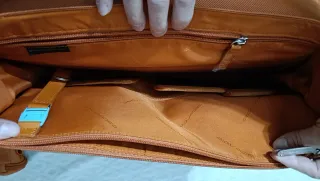 Borsa porta PC Piquadro Arancione