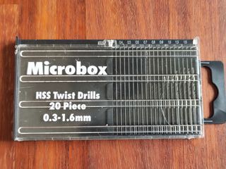 Microbox HSS 20 Brocas 0.3-1.6mm
