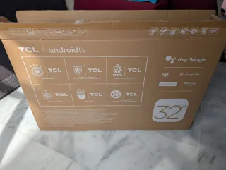 TCL Smart TV 32 HDR android S5400A caja original