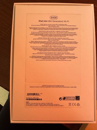 iPad mini 6 Wifi 2022 Gris/Plata