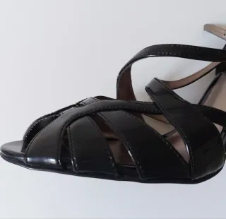 Nuevo Zara Sandalias Fiesta Charol T 39