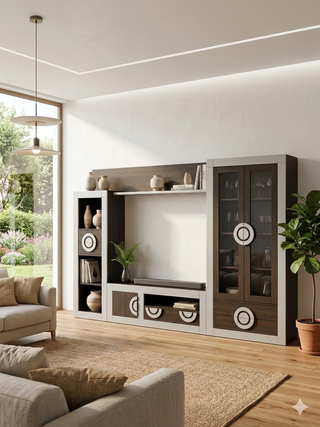 Mueble Salón Modular Vanguardista