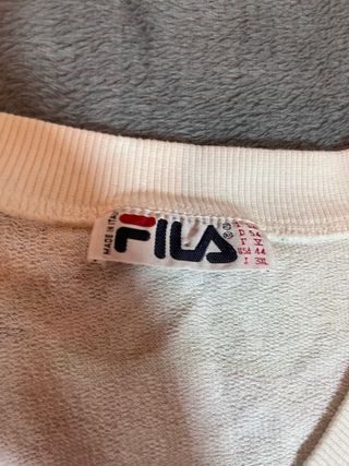 Chaleco jersey sin mangas Fila tenis vintage 90s