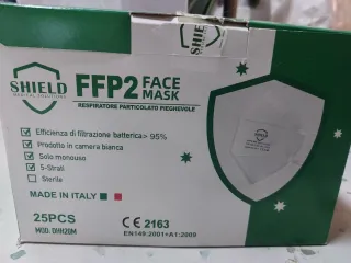 Mascherine FFP2 Shield - 25 pezzi