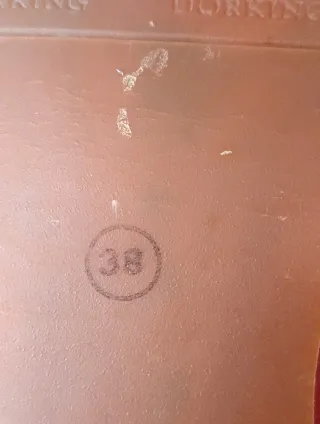 Zapatos Dorking Mujer Rojos Talla 38