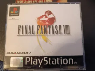 🇪🇸Consola PS1 + Final Fantasy VIII + Guía
