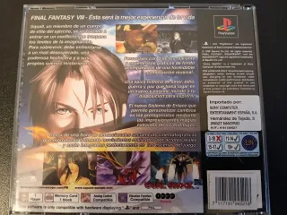 🇪🇸Consola PS1 + Final Fantasy VIII + Guía