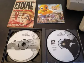🇪🇸Consola PS1 + Final Fantasy VIII + Guía