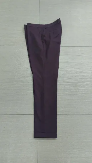Abito traje uomo color prugna tg 48 primavera esta