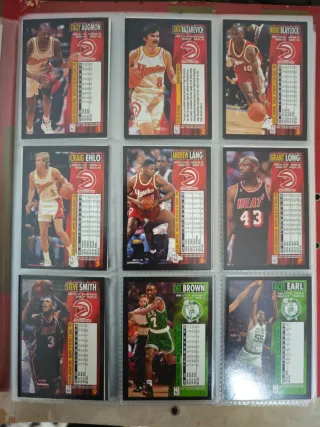 Cromos NBA Fleer 94-95