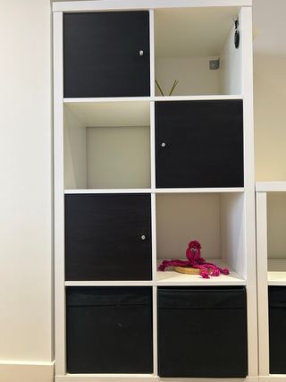 Estantería Kallax Ikea Negra