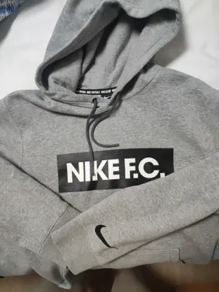 Sudadera Nike F.C. Gris