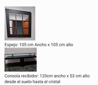 Mueble Recibidor Moderno Wengué