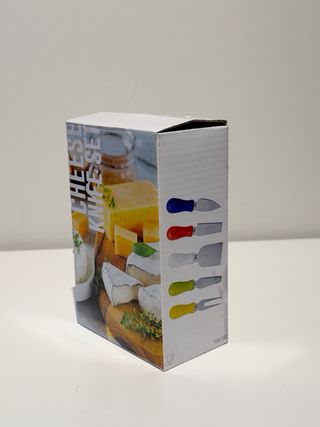 Set di 4 coltelli per formaggio