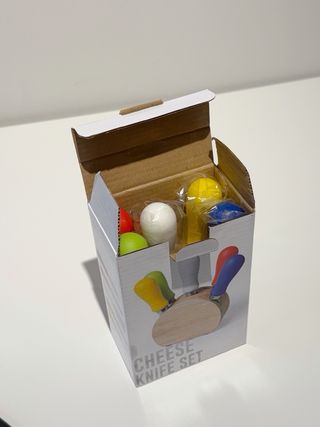 Set di 4 coltelli per formaggio