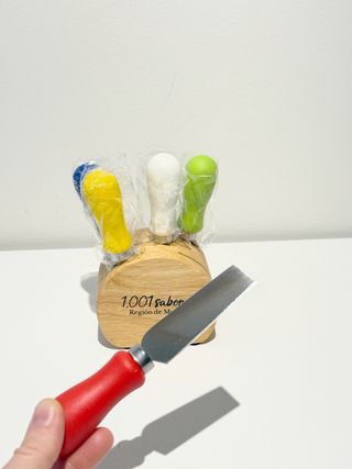 Set di 4 coltelli per formaggio