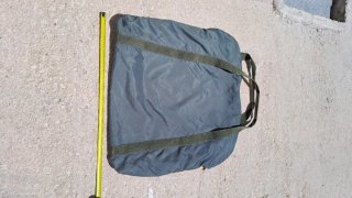 Sacca di trasporto verde militare robusta