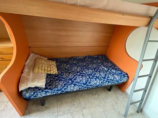 Litera infantil madera y metal