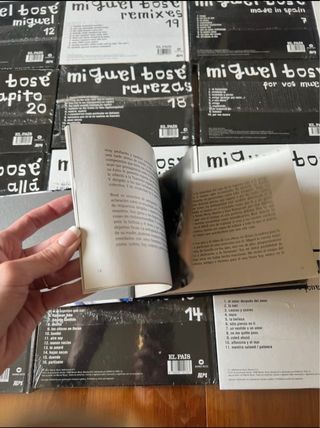 Colección CD Miguel Bosé