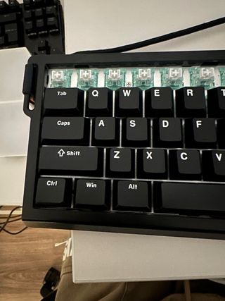 Teclado Attack Shark X68HE roto
