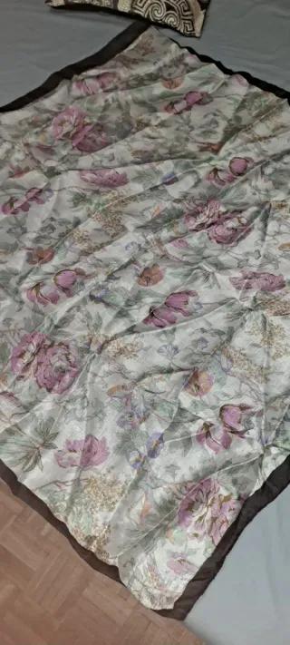 Foulard floreale multicolor